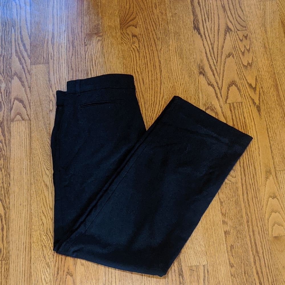 Anne Klein Women's Elegant Black Casual Pants Size L
